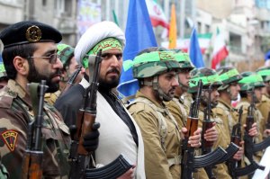 IRANIAN PARAMILITARY BASIJ FORCES