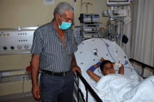 Der zehnjährige Empfänger der Niere