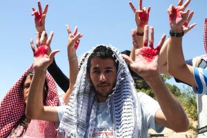 DEMONSTRATION AGAINST PRISONERS RELEASE