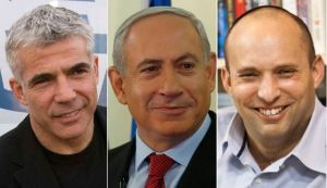 netanyahu-lapid-bennett