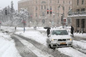 SNOW IN JERUSALEM