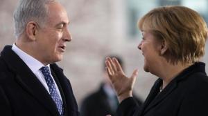 Bundeskanzlerin Merkel und Ministerpräsident Netanyahu