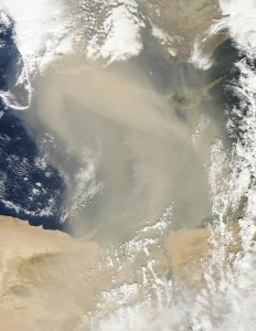 Mittelmeer/ Satbild der Woche