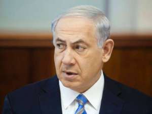 Ministerpräsident Netanjahu während der Kabinettssitzung (Keystone)