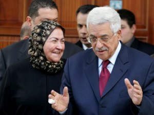 Amina and Mahmoud Abbas Photo Credit: AP