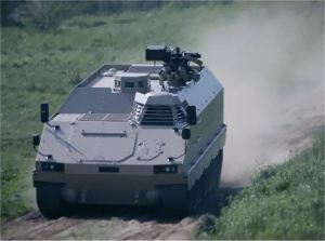 Protected Mission Module Carrier G5 modernized tracked vehicle