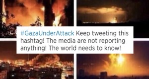 Falsche Fotos: Die Bilder zeigen nicht die jüngsten Entwicklungen im Gazastreifen. Foto: BBC/YouTube