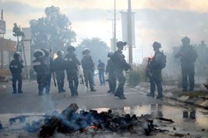 Polizei steht im Dauereinsatz gegen palästinensische Gewalttäter