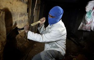 Bau der Terrortunnel nach Israel