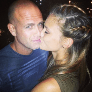 Bar Refaeli mit Freund Adi Ezra auf einem Instagram-Foto.