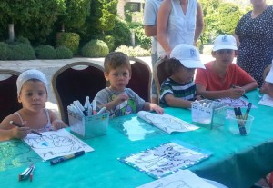 Der kleine Daniel wenige Wochen vor seinem Tod, fotografiert bei einem Sommer-Event des Präsidialamtes am 7. August 2014 in Jerusalem für Kinder aus der vom Gaza-Krieg betroffenen Region. Photo: Mit freundlicher Genehmigung des israelischen Präsidialamtes.