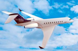 Die Global-5000-Jets des drittgrössten Flugzeugherstellers der Wet, Bombardier, können nonstop von Europa in die USA fliegen – zumindest, wenn es keine Pannen gibt (Reuters)