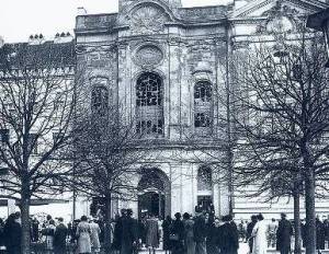 Die alte Potsdamer Synagoge wurde im Weltkrieg zerstört. (Foto: PNN-Archiv)