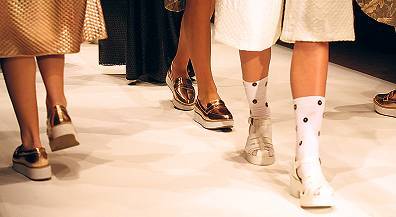 Fashion week in Potsdam, Schinkelhalle (Klaer) Show: Shani Zimmerman